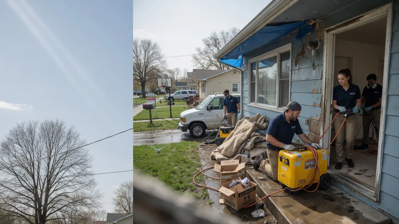 Basement Flood Cleanup in Willowbrook, IL near me